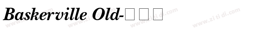 Baskerville Old字体转换